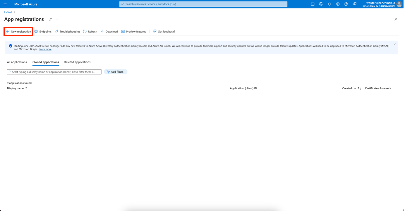 Create Service Principal Graph Api Register Lexis® Create DMS and create Service Principal for SharePoint